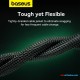 Baseus 0.5Meter High Speed CAT8 40Gigabit Ethernet Nylon Braided Cable (6M)